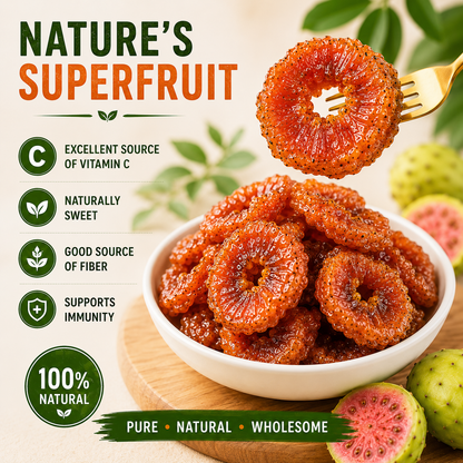 ✓ Say Goodbye to Sugar Cravings!!! Enjoy   Antioxidant-Rich Rosa Roxburghii Slices and   Support a Balanced Metabolism Naturally-JY