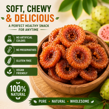 ✓ Say Goodbye to Sugar Cravings!!! Enjoy   Antioxidant-Rich Rosa Roxburghii Slices and   Support a Balanced Metabolism Naturally-JY