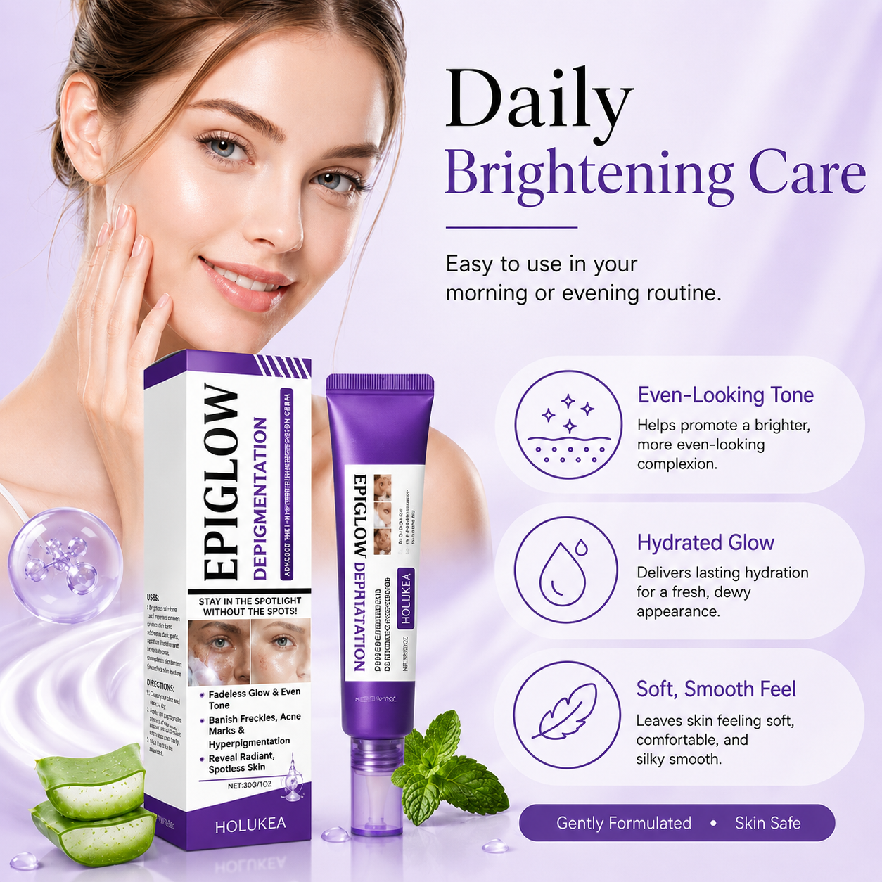 Fade the Look of Freckles & Dark Spots for a Brighter, More Even Glow-JY