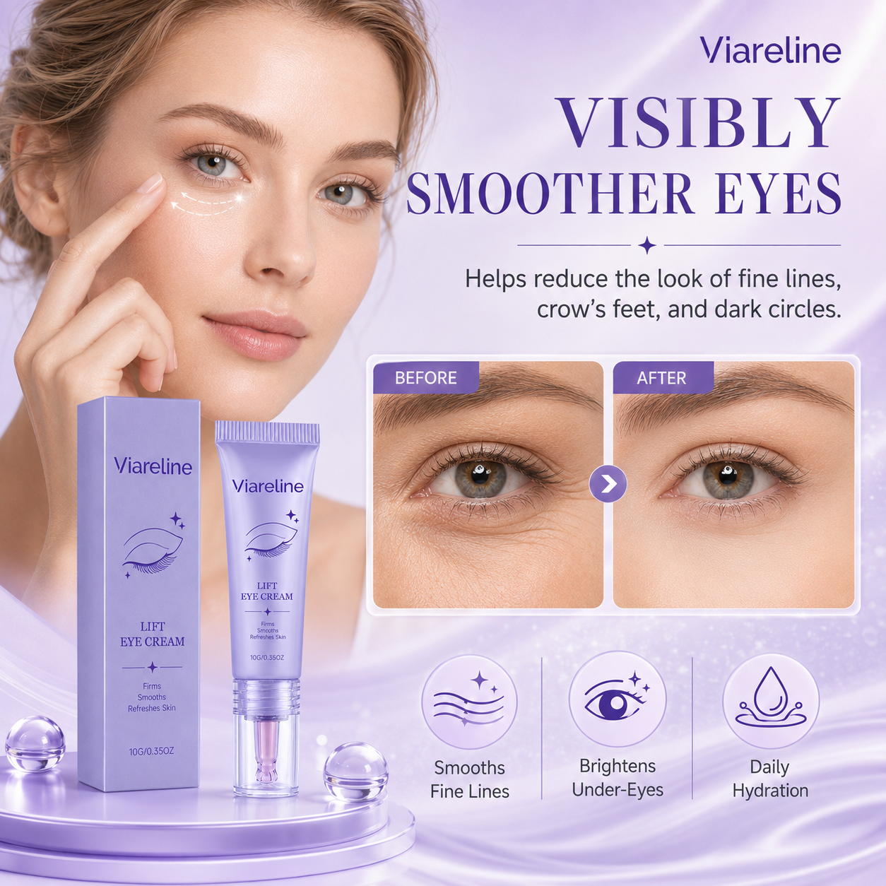 Visibly Smooth Wrinkles for Firmer, Younger-Looking Skin-JY