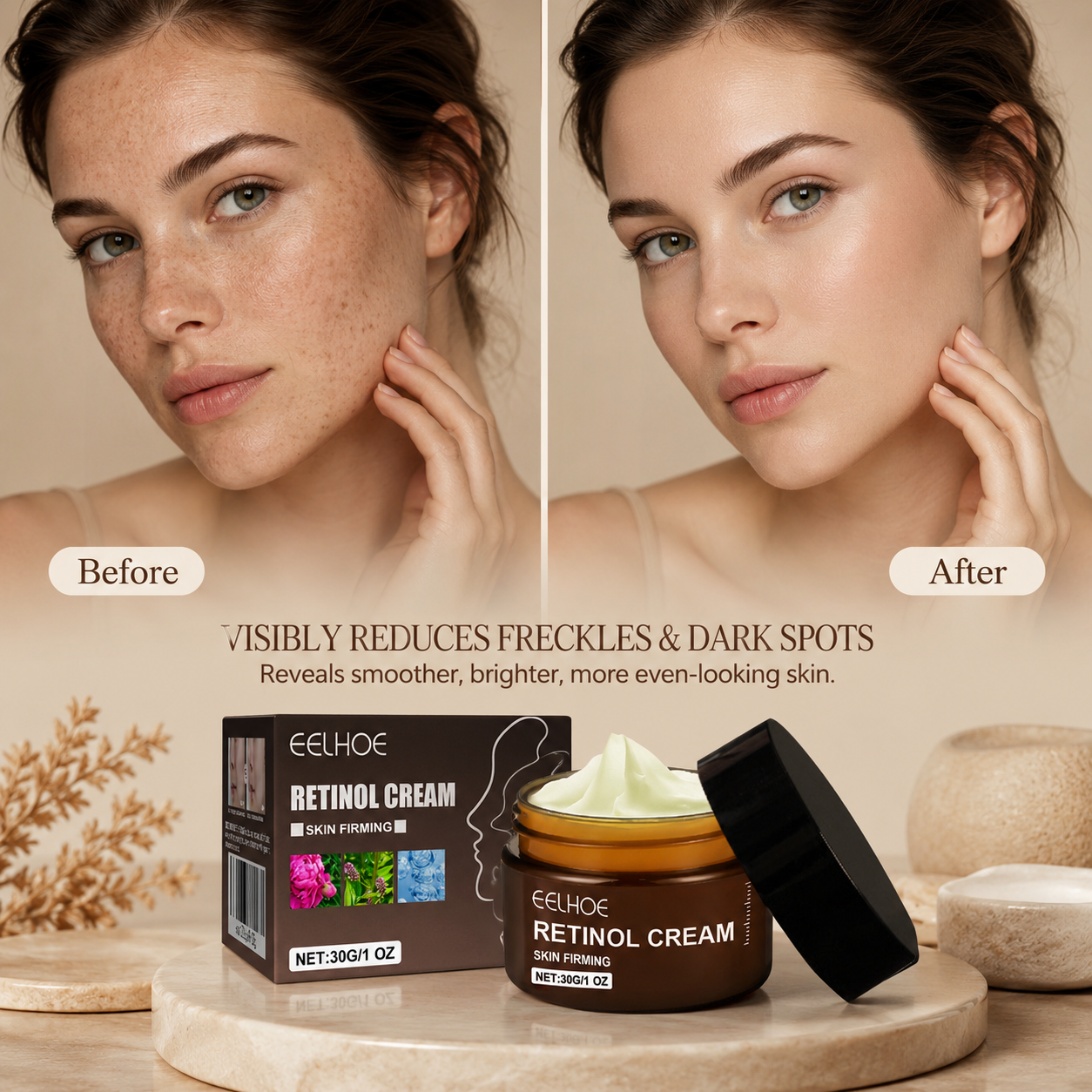 🥰EELHOE Retinol Anti-Aging Cream –✨ Bring Back Your Youthful Radiance！-AUX