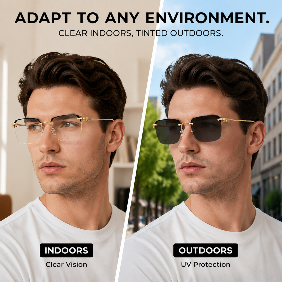 HD Blue Light Blocking Glasses – Clear Vision for Reading & Digital Screens-TRL