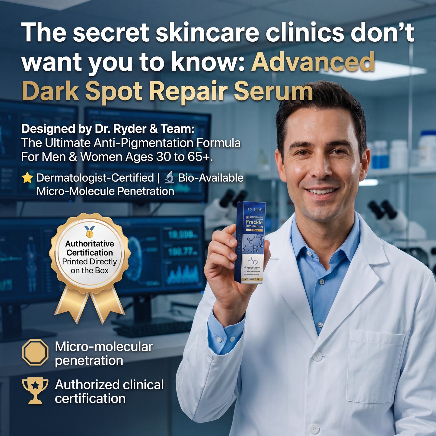Multi-effect formula targeting sun spots, age spots, and melasma - Advanced Dark Spot Repair Serum - XXS