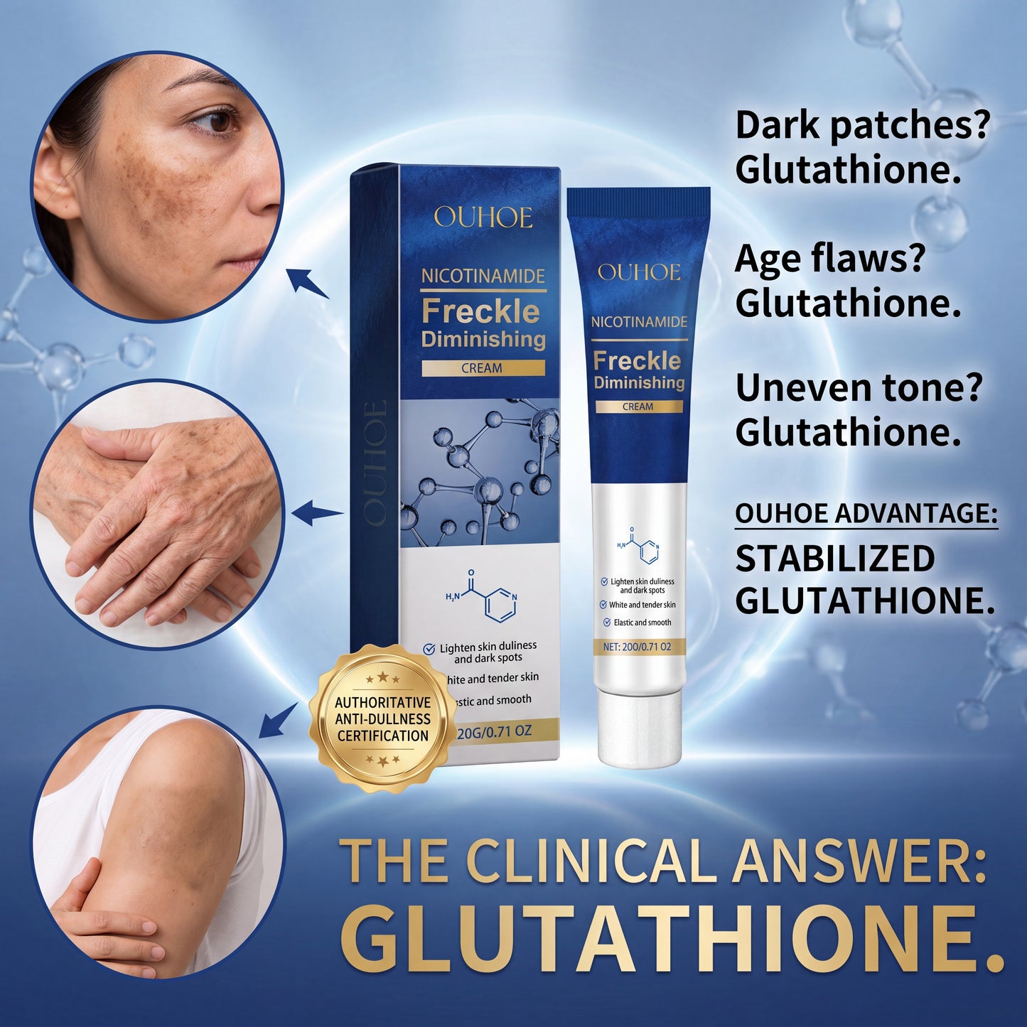 Multi-effect formula targeting sun spots, age spots, and melasma - Advanced Dark Spot Repair Serum - XXS