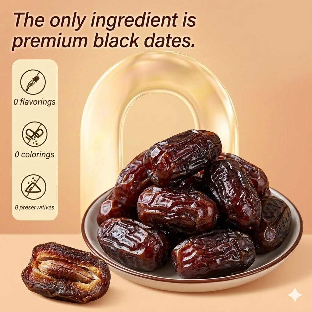 Premium Black Dates from the Desert – Rich in Natural Goodness -III