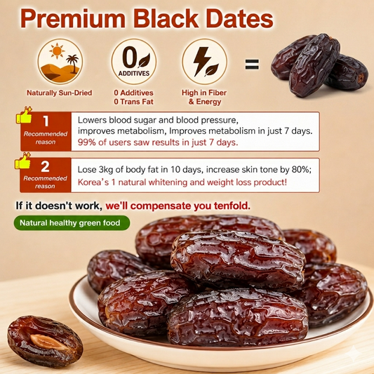 Premium Black Dates from the Desert – Rich in Natural Goodness -III