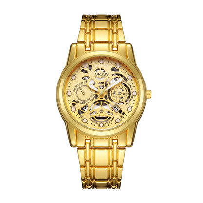 Luxury Skeleton Watch - Designer Look, European Craftsmanship-JY