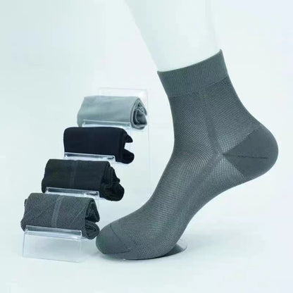 Ultra-Thin Breathable Mesh Socks for Men – Stay Cool, Dry & Comfortable All Day-JY