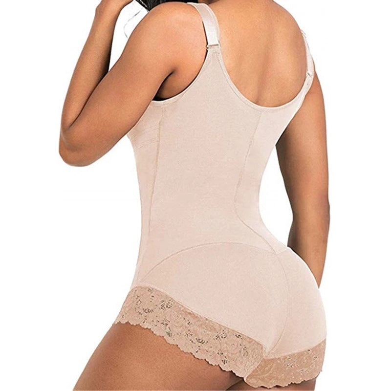 Shapewear for Women Tummy Control Bodysuits Zip-Up Comfort Ultra Stretch Fabric Customizable Fit Breathable Mesh Design Comfortable Fit-JY