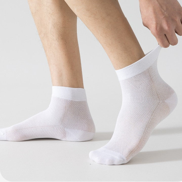 Ultra-Thin Breathable Mesh Socks for Men – Stay Cool, Dry & Comfortable All Day-JY