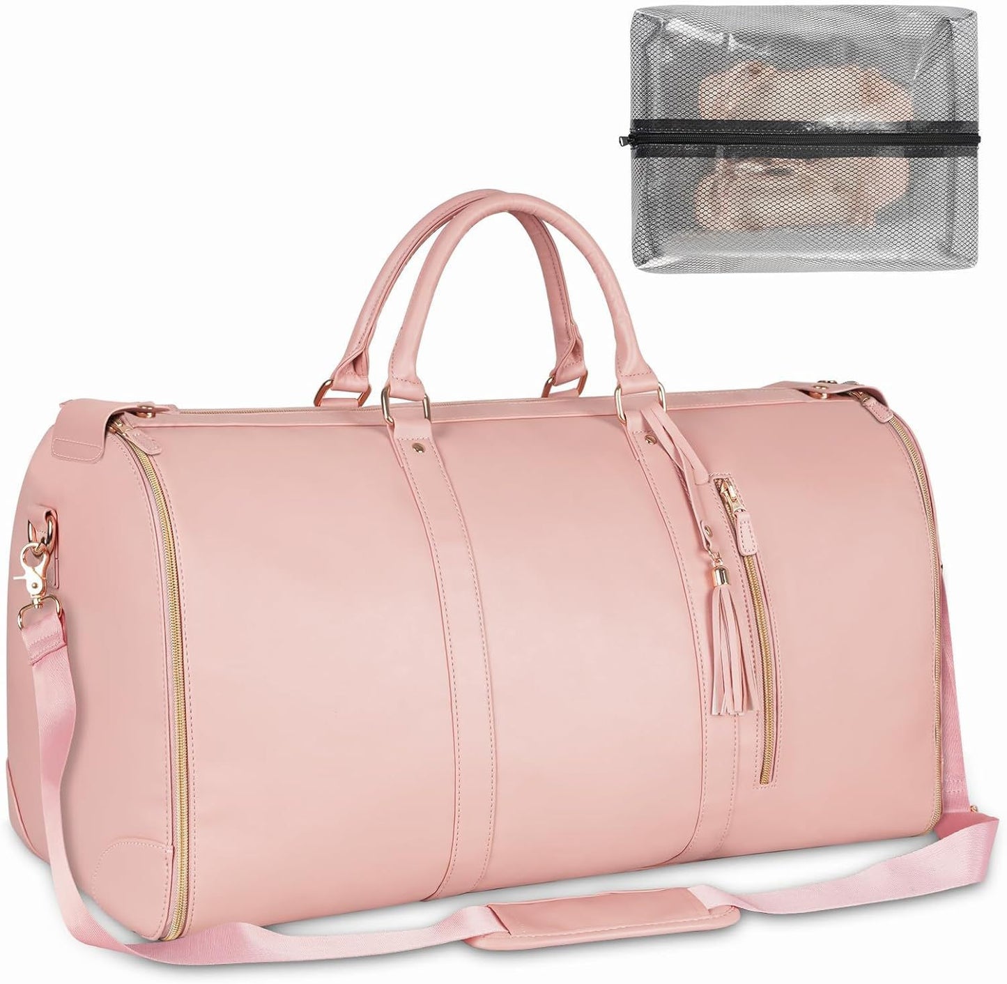 The Ultimate 3-in-1 Travel Duffel: Suit Bag & Luggage Combined ✨Carry your suits, shoes, and 3 days of essentials without a single wrinkle.TSA-approved and ready for takeoff.-III