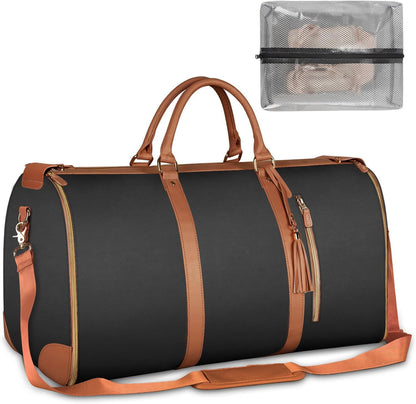 The Ultimate 3-in-1 Travel Duffel: Suit Bag & Luggage Combined ✨Carry your suits, shoes, and 3 days of essentials without a single wrinkle.TSA-approved and ready for takeoff.-III