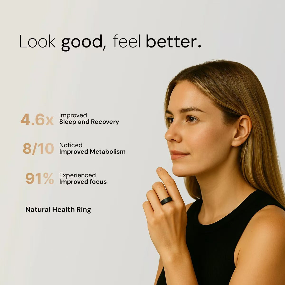 ✨ Natural Health Magnetic Titanium Steel Ring-WBJ