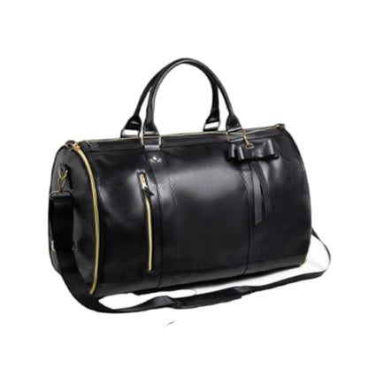 The Ultimate 3-in-1 Travel Duffel: Suit Bag & Luggage Combined ✨Carry your suits, shoes, and 3 days of essentials without a single wrinkle.TSA-approved and ready for takeoff.-III