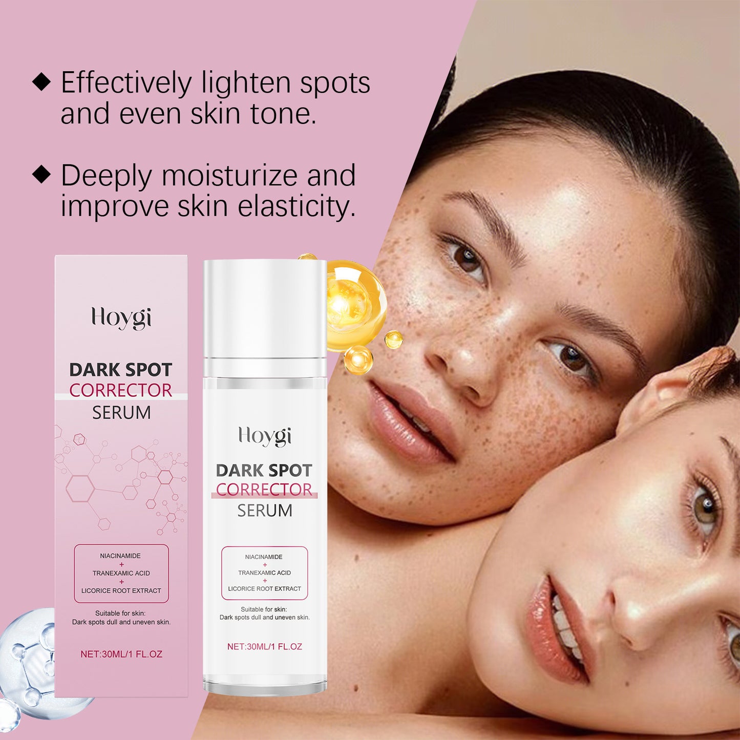 Advanced Dark Spot Corrector Serum - Multi-Correction Brightening Formula for Sun Spots, Age Spots, and Melasma-XXS