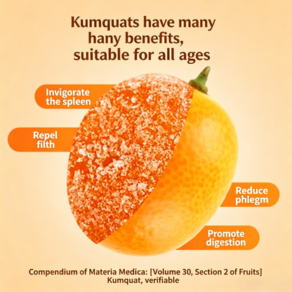 😋Licorice Kumquat- 🍃Natural Healthy Green Snack.-AUX