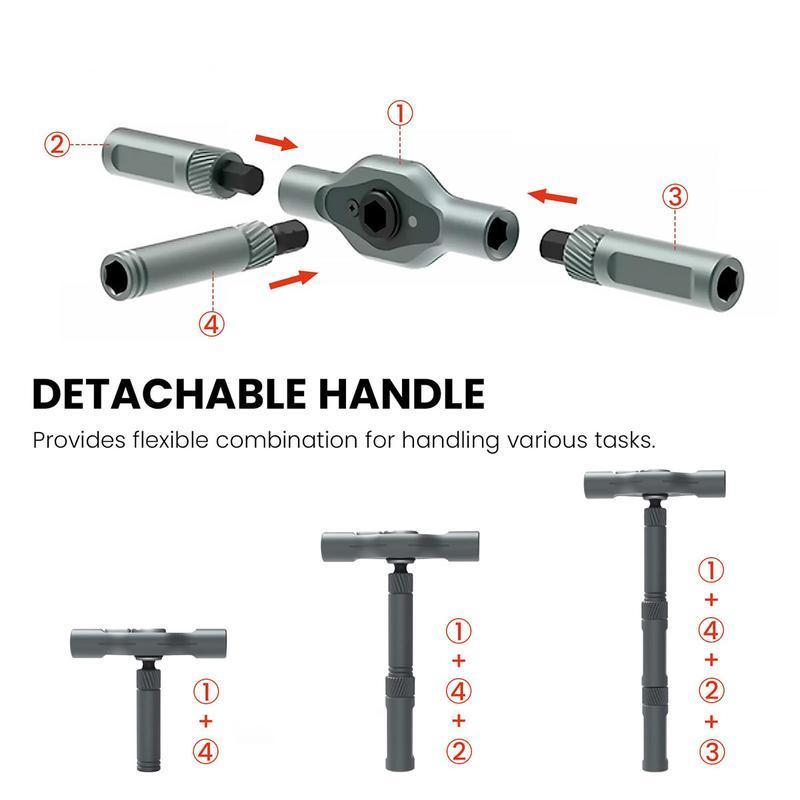 💯24-in-1 Ratchet Screwdriver Set, ✨Multi-Bit Magnetic Driver Kit with S2 Steel Bits-XXS