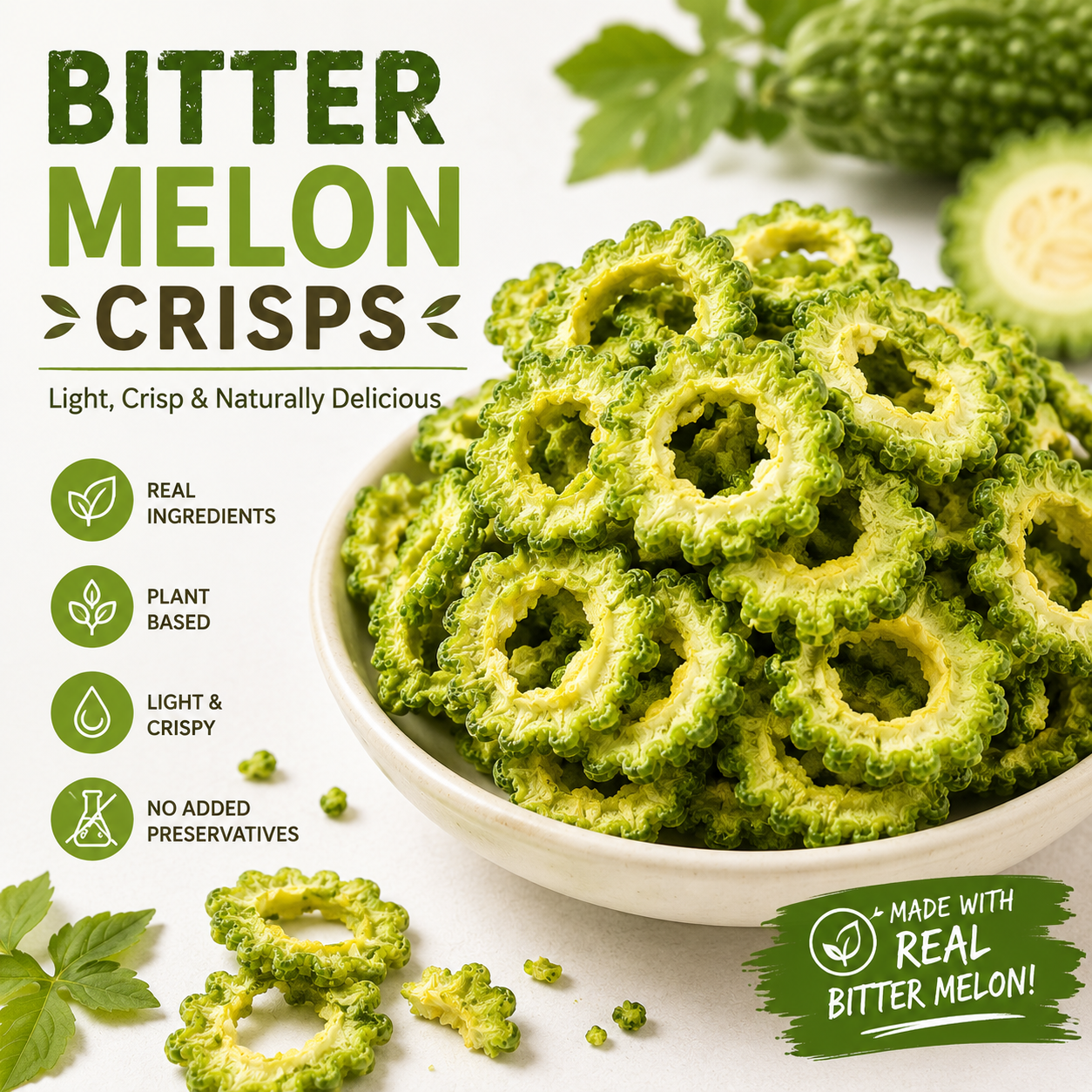 1 packs of Crispy Bitter Melon