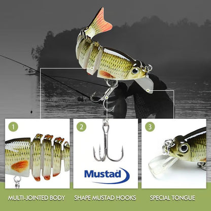 🔥 HOT SALE 49% OFF🔥2'' Lifelike Fishing Lures for Freshwater and Saltwate-EDC