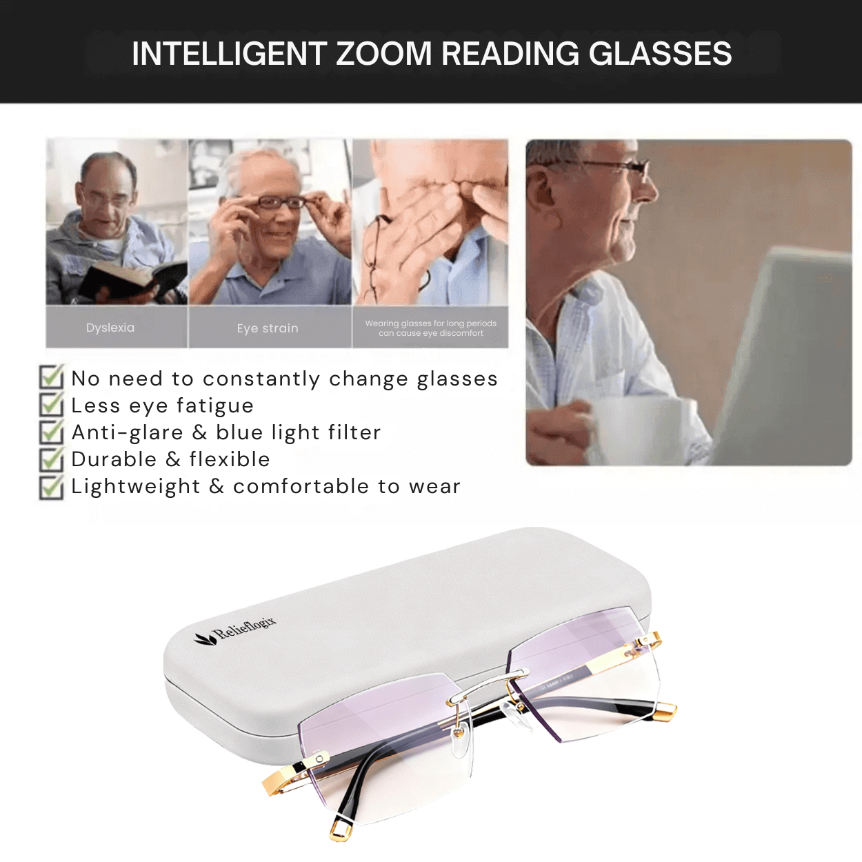 🔥LAST DAY 50% OF-Relieflogix - The glasses that change everything-EDC