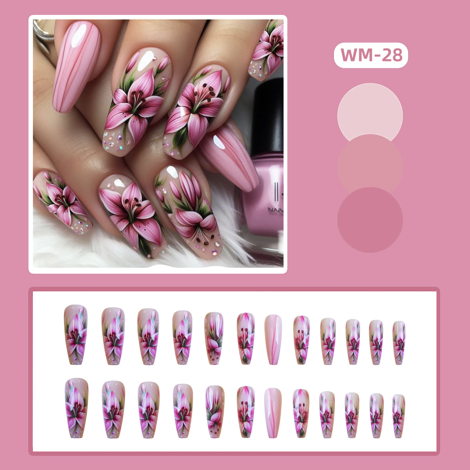 Fragrant Lilies - 1 pair