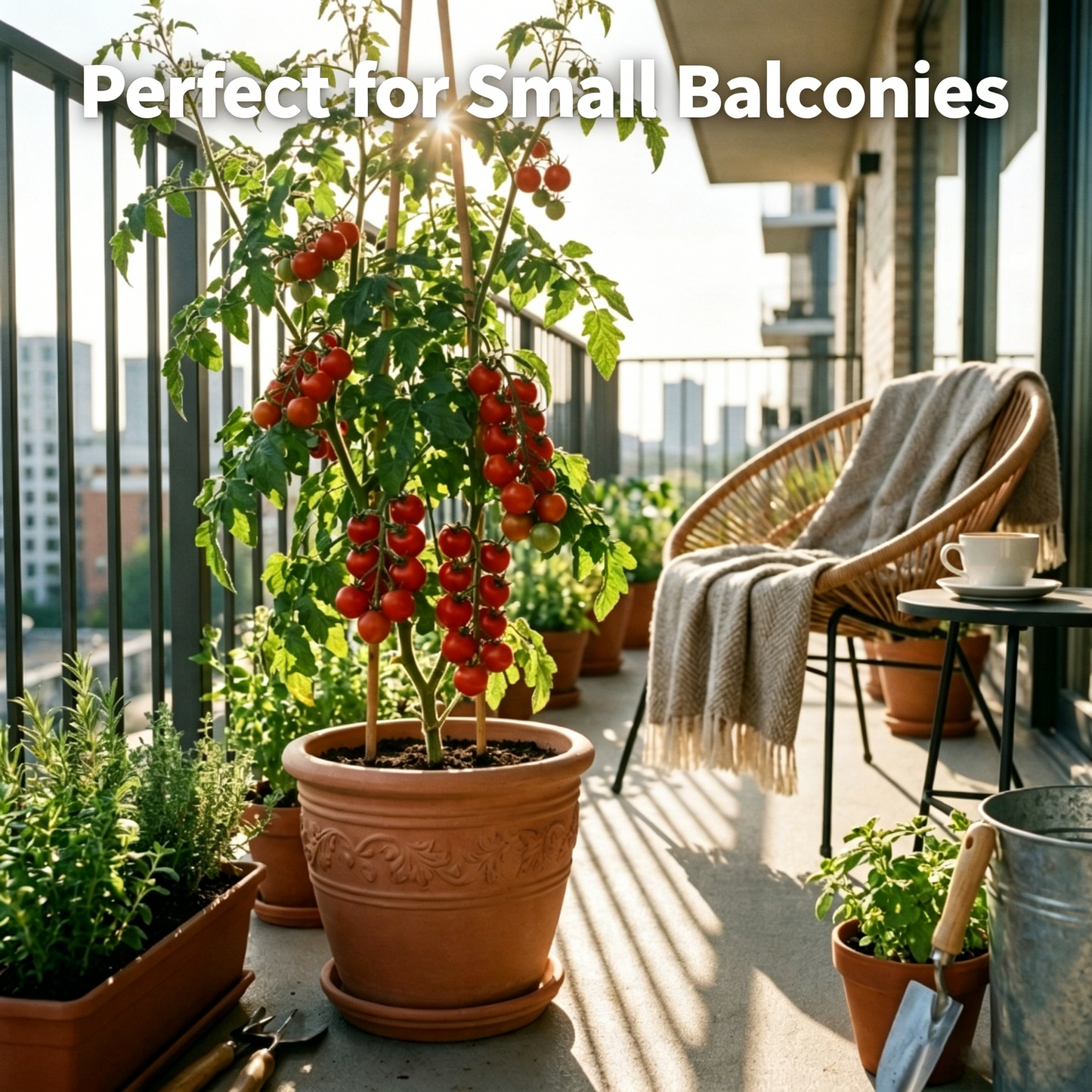Grow Your Own Candy! 🍬 Beginner-Friendly Cherry Tomato Seeds. No Garden Needed—Perfect for Pots & Small Spaces. Watch Them Burst into Hundreds of Juicy Berries! 🍅✨
