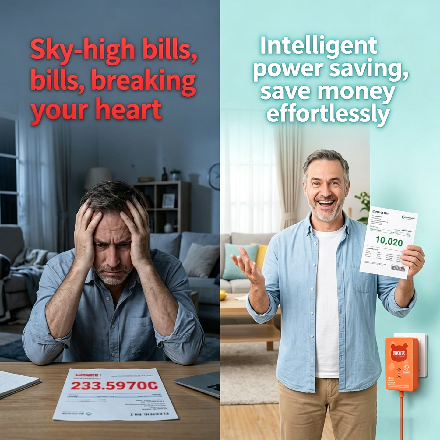 ⚡The next-gen Smart Energy Saver designed to stabilize your voltage, protect your appliances, and slash your bills by up to 50% effortlessly.-JY